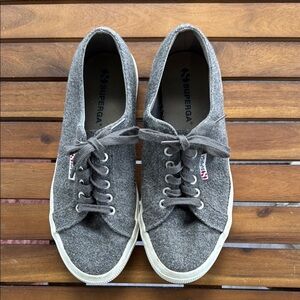 Superga Women's Gray Sneakers 9.5